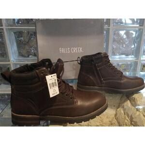New NWT Men's Emmett Boots Brown Falls Creek Size 10 Versatile Boots Work Play